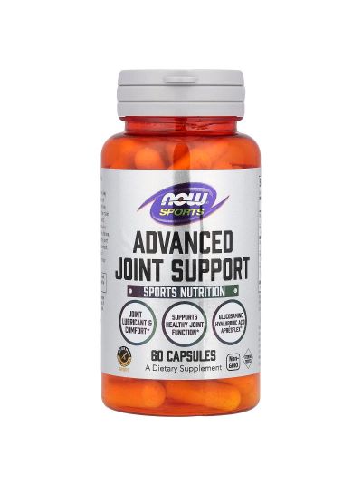 NOW Foods, Sports, Advanced Joint Support, verbesserte Gelenkunterstützung, 60 Kapseln