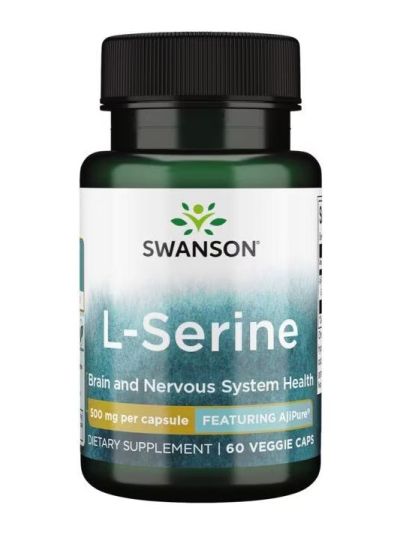 SWANSON ULTRA L-SERINE WITH AJIPURE 60 CAPSULES