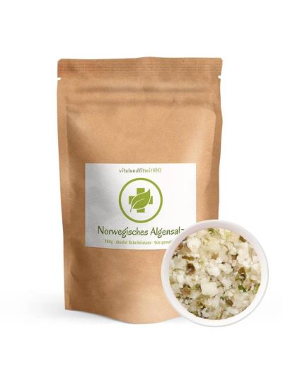 VITALUNDFITMIT100 ORGANIC NORWEGIAN SEAWEED SALT 150G