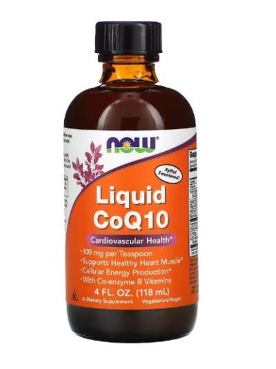 NOW FOODS LIQUID COQ10 100MG 118ML