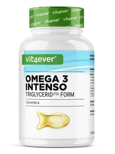 Vit4ever Omega 3 Intenso Fish Oil 365 Capsules