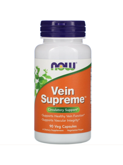 NOW Foods Vein Supreme 90 Veg Capsules