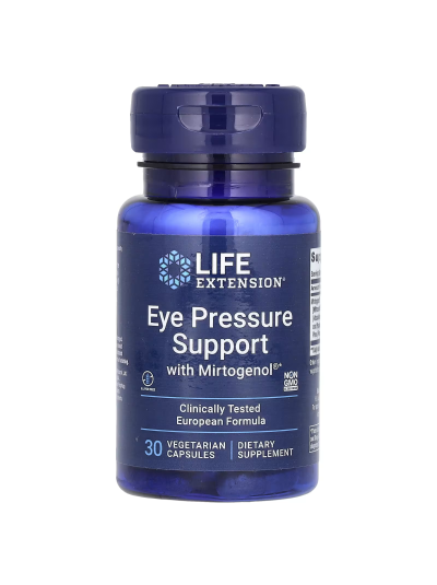 Life Extension, Eye Pressure Support with Mirtogenol, 30 Vegetarian Capsules