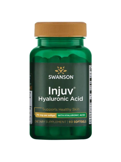 Swanson Injuv Hyaluronic Acid 70 Mg 90 Softgels