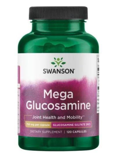 SWANSON PREMIUM - MEGA-GLUCOSAMINE 120 CAPSULES