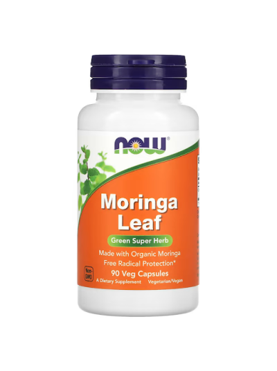 NOW Foods, Moringa Leaf, 90 Veg Capsules