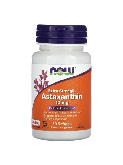 NOW Foods, Extra Strength Astaxanthin, 10 mg, 30 Softgels