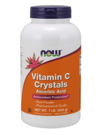 Now Foods Vitamin C Crystals 454 g
