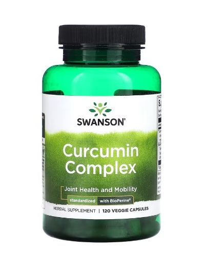 Swanson, Curcumin Complex, 120 Veggie Capsules