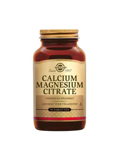Solgar, Calcium Magnesium Citrate, 50 Tablets