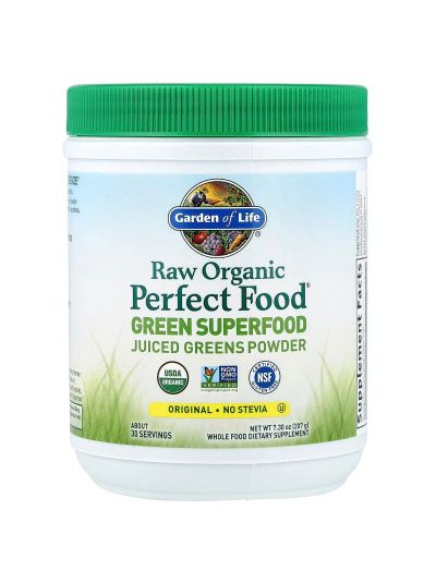 Garden of Life, Raw Organic Perfect Food, Green Superfood, Original, 7.3 oz (207 g)