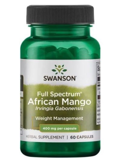SWANSON PREMIUM FULL SPECTRUM AFRICAN MANGO IRVINGIA GABONENSIS 60 CAPSULES