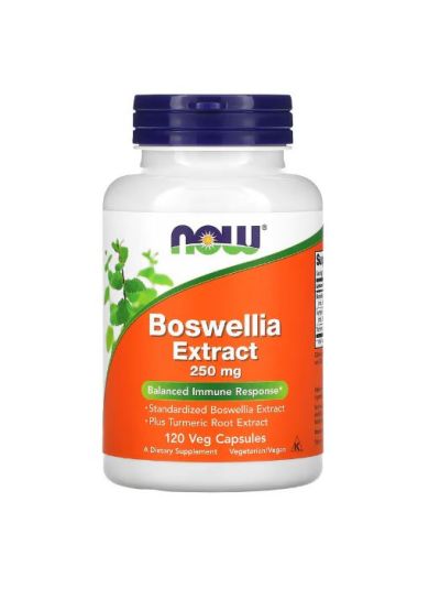 NOW FOODS BOSWELLIA EXTRACT, 250 MG, 120 VEGGIE CAPS
