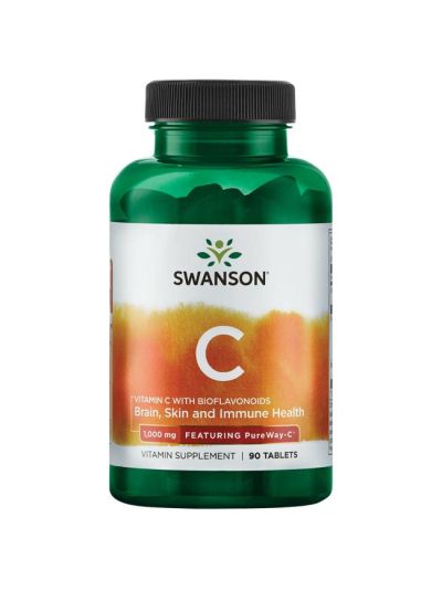 Swanson Buffered Vitamin C mit Bioflavonoids - 250 Tabletten