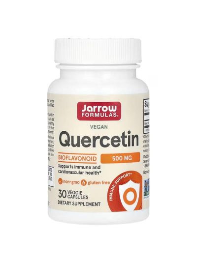 Jarrow Formulas Quercetin, 500 mg, 30 Veggie Caps