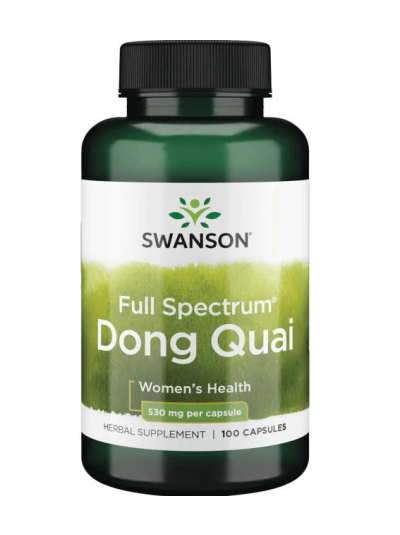  SWANSON PREMIUM - FULL SPECTRUM DONG QUAI, 100 CAPSULES