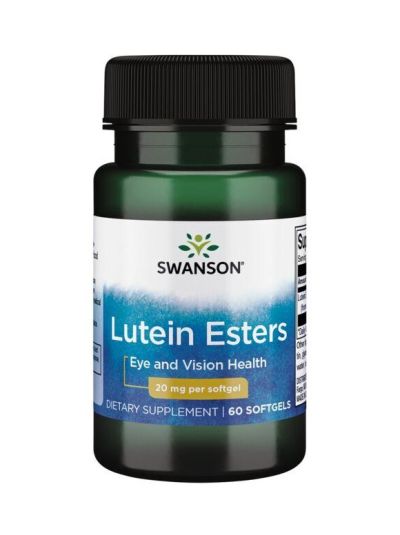 SWANSON - LUTEIN ESTER 20MG, 60 SOFTGELS