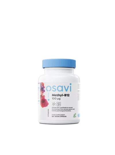 Osavi Methyl-B12 - 100mcg - 120 vegan caps