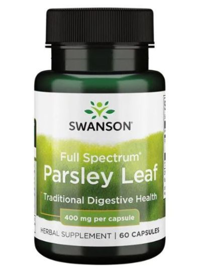 SWANSON PREMIUM - FULL SPECTRUM PARSLEY LEAF 60 CAPSULES