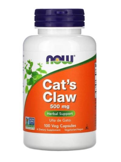 NOW FOODS CAT'S CLAW, 500 MG, 100 VEGETARIAN CAPSULES