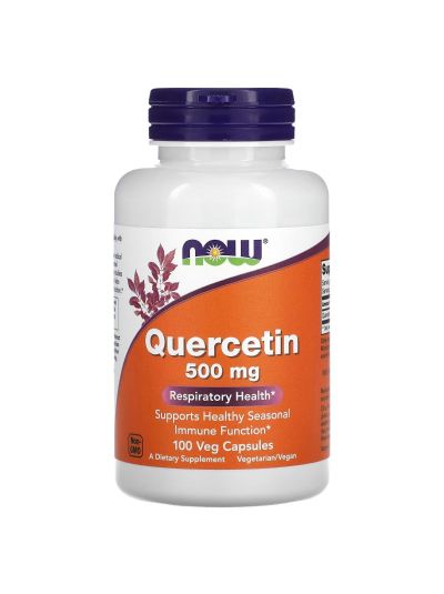 NOW Foods, Quercetin, 500 mg, 100 Veg Capsules