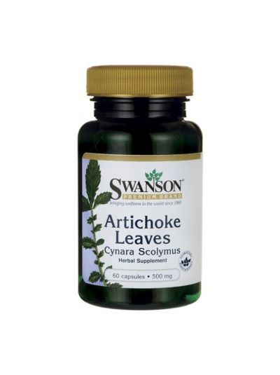 SWANSON ARTICHOKE LEAVES 500 MG 60 CAPSULES