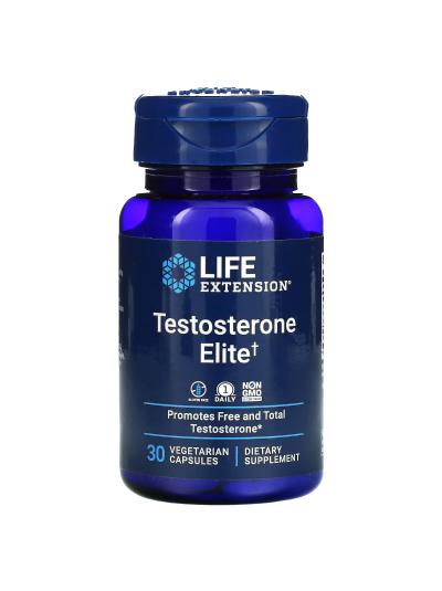 Life Extension, Testosterone Elite, 30 Vegetarian Capsules