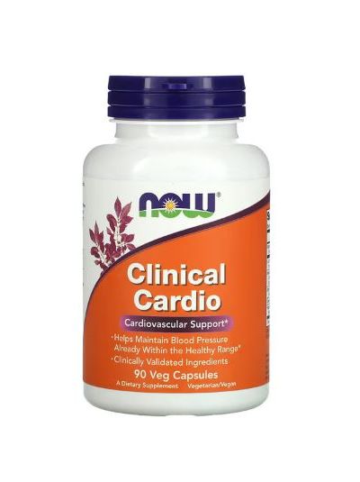 NOW FOODS CLINICAL CARDIO, CARDIOVASCULAR SUPPORT, 90 VEGGIE CAPS