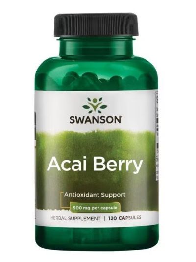 SWANSON PREMIUM - ACAI BERRY, 120 CAPSULES