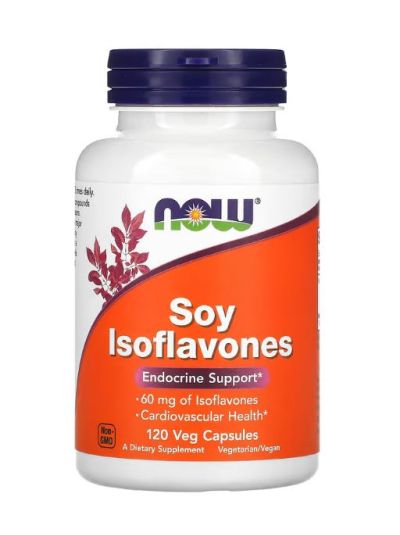 NOW FOODS SOY ISOFLAVONES, 120 VEGETARIAN CAPSULES